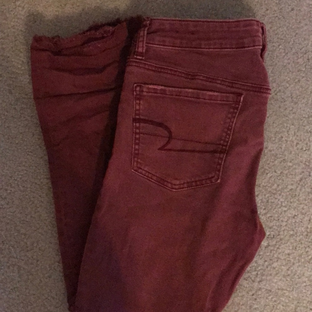 AE cropped jeans